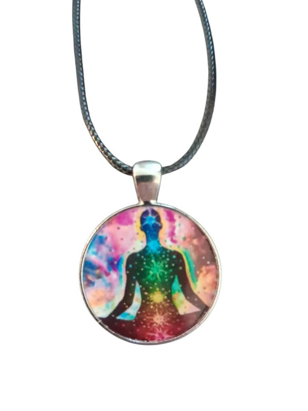 meditation chakra metaphysical handmade pendant necklace